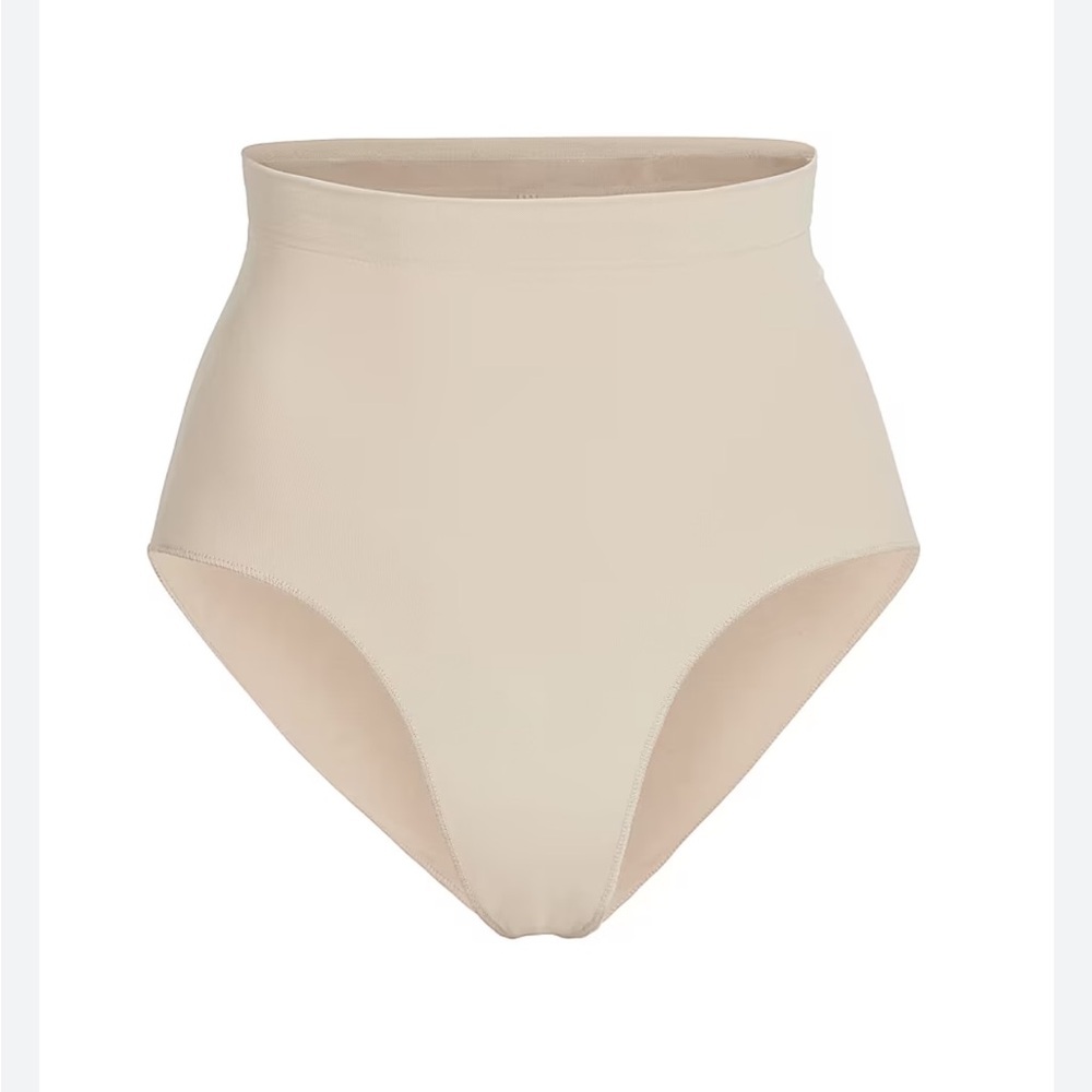 SKIMS Core Control High-Rise Shapewear color: sand